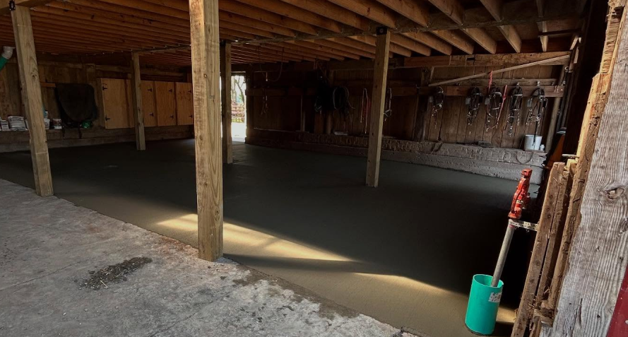 concrete floors